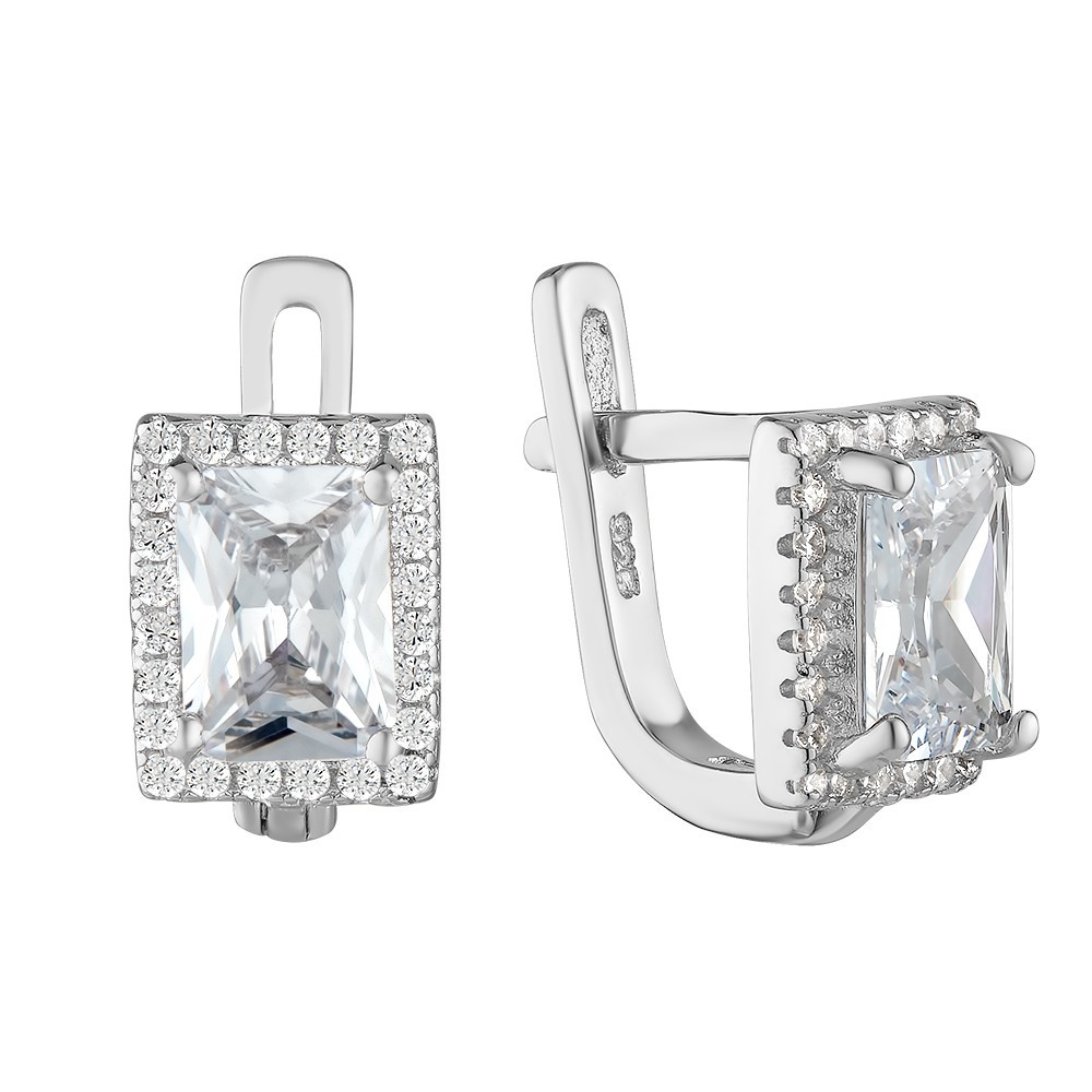 

Серьги TOP SILVER 520343б