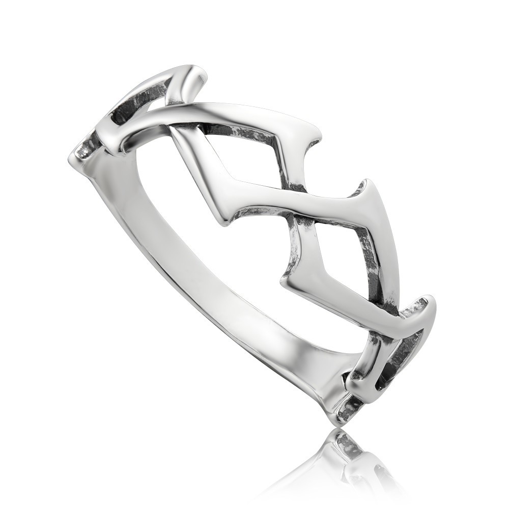 

Серебряное кольцо перстень TOP SILVER 19 18320
