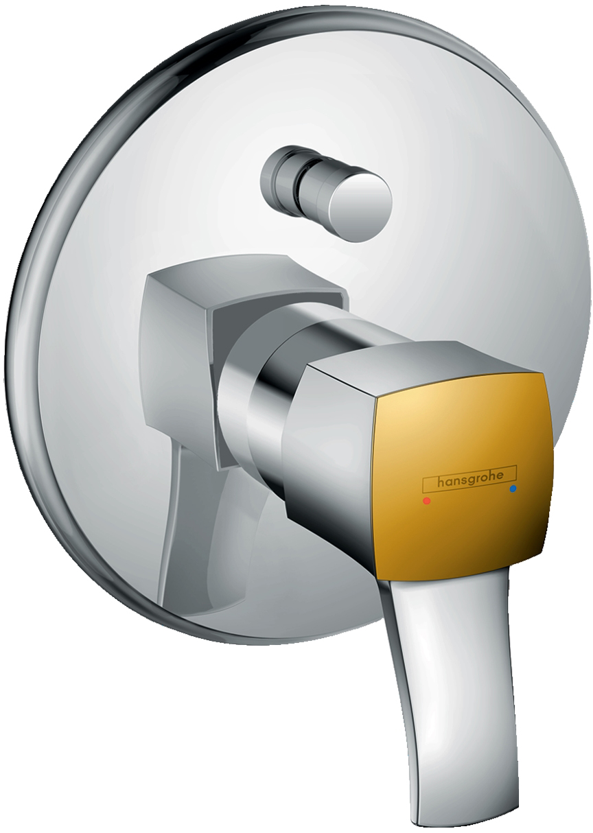 

Верхняя часть смесителя для ванны HANSGROHE Metropol Classic 31345090 хром/золото