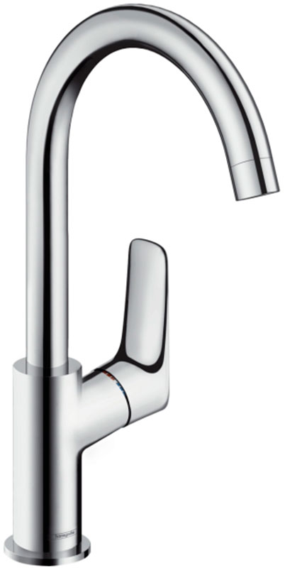 

Cмеситель для раковины HANSGROHE Logis 71130000 высокий