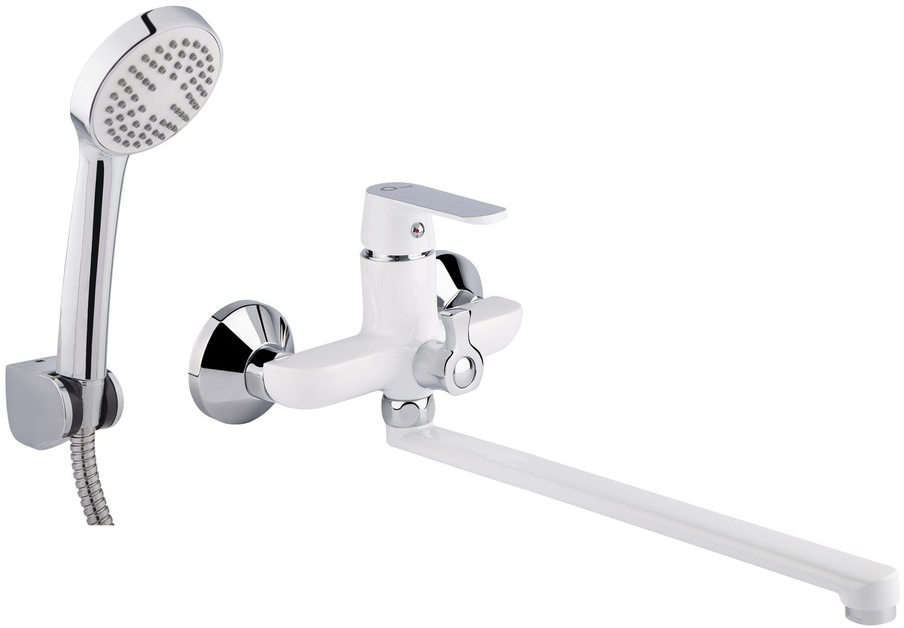 

Cмеситель для ванны QTAP Fresh WCR 005 New Белый