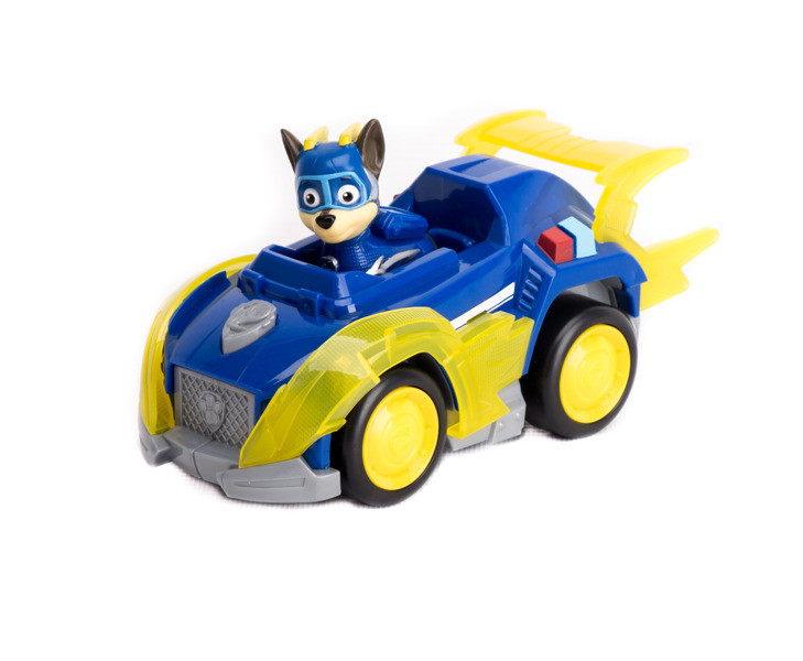 

Игровой набор Щенячий Патруль: Гонщик и мегаполицейская машина - Chase Deluxe Vehicle, Mighty Pups, Spin Master