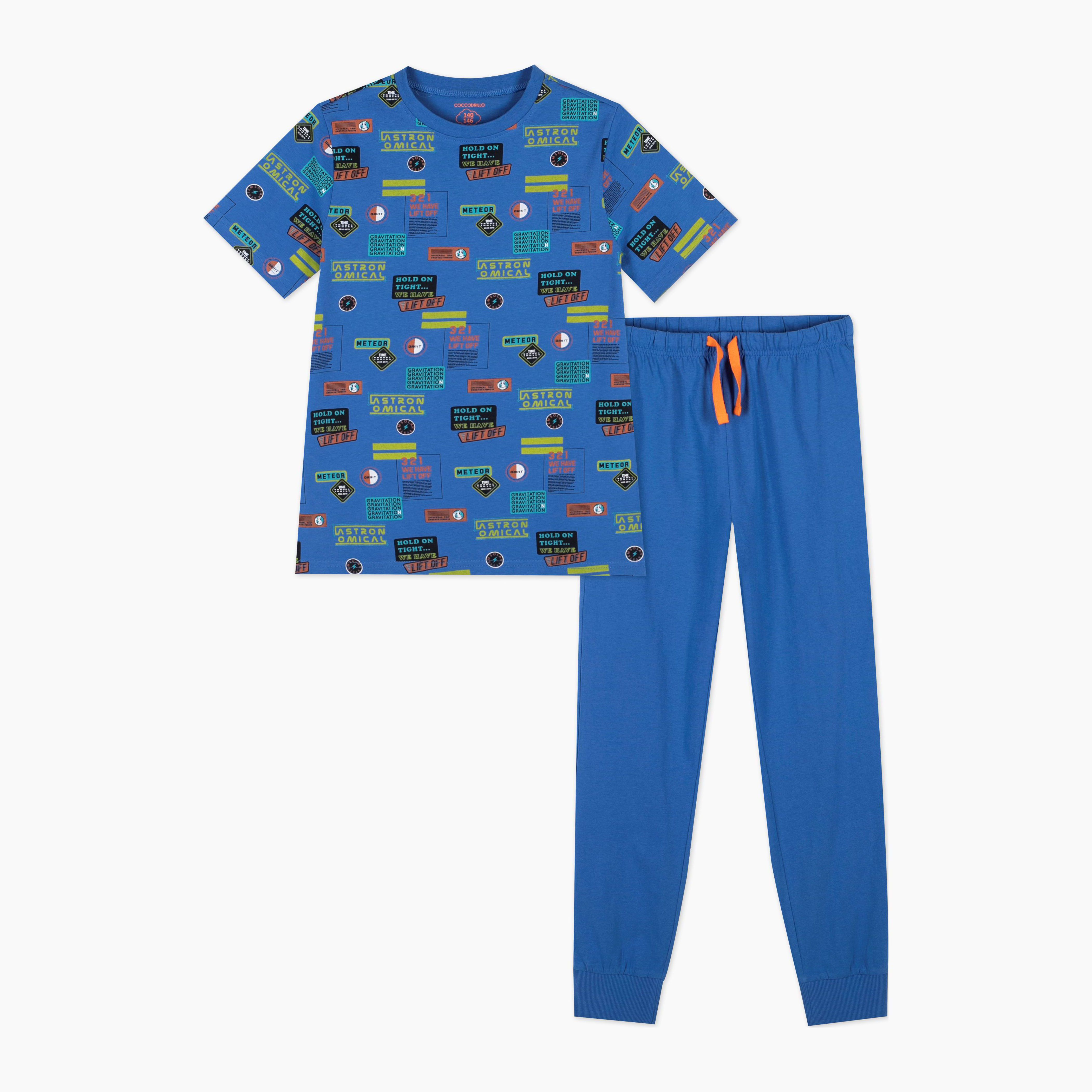 

Пижама (футболка + штаны) Coccodrillo Pyjamas WC1448213PJS-000 116 см