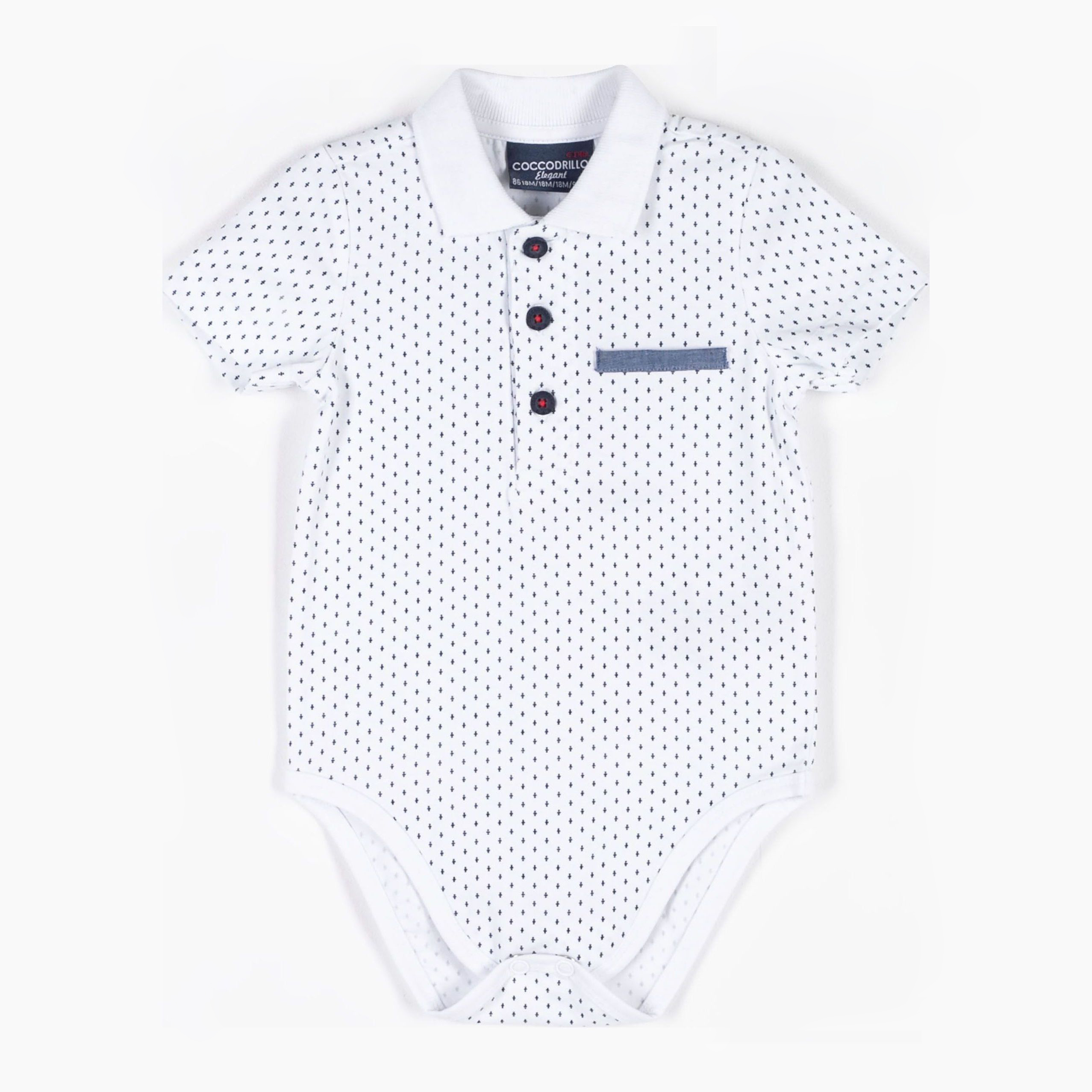 

Боди-поло Coccodrillo Elegant Baby Boy WC1112501EBB-001 98 см