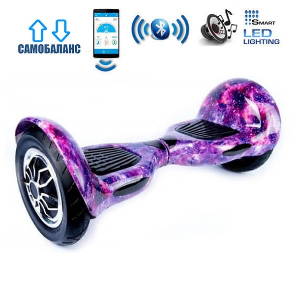 

Гироборд Smart Balance Wheel U10 Premium +Autobalance +Арр 10" Фиолетовый космос
