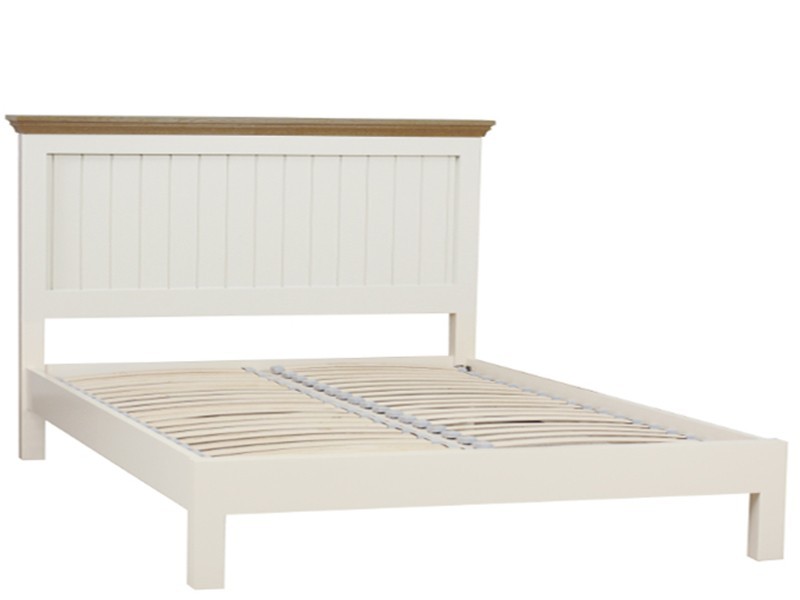 

Двухспальная кровать TCH furniture COL854 Coelo с ламелью 180х200 см Ice white/oil (4317)