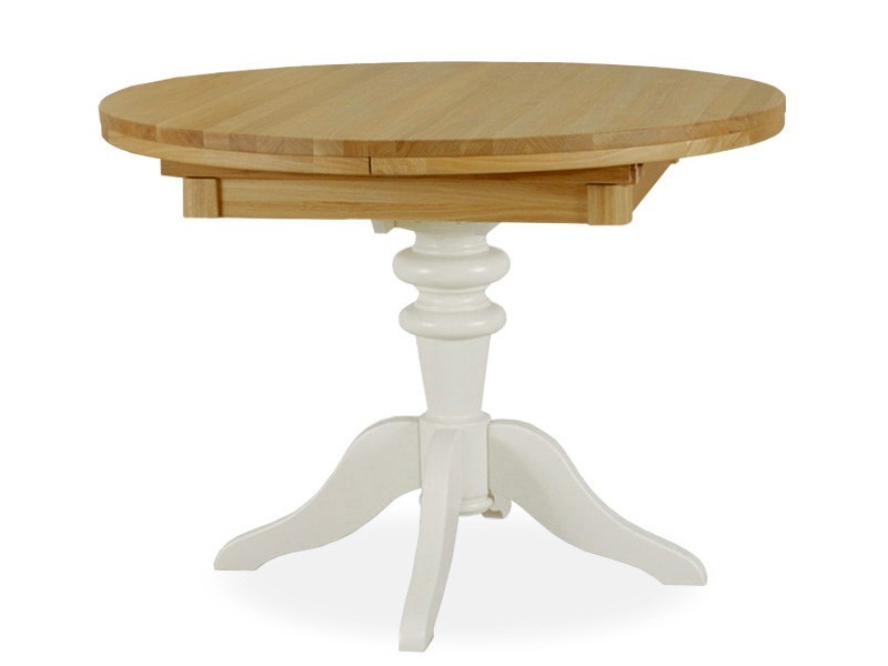 

Стол обеденный раскладной TCH Furniture COL105 Coelo 106-145х106х77 см Ice white/oil (5961)