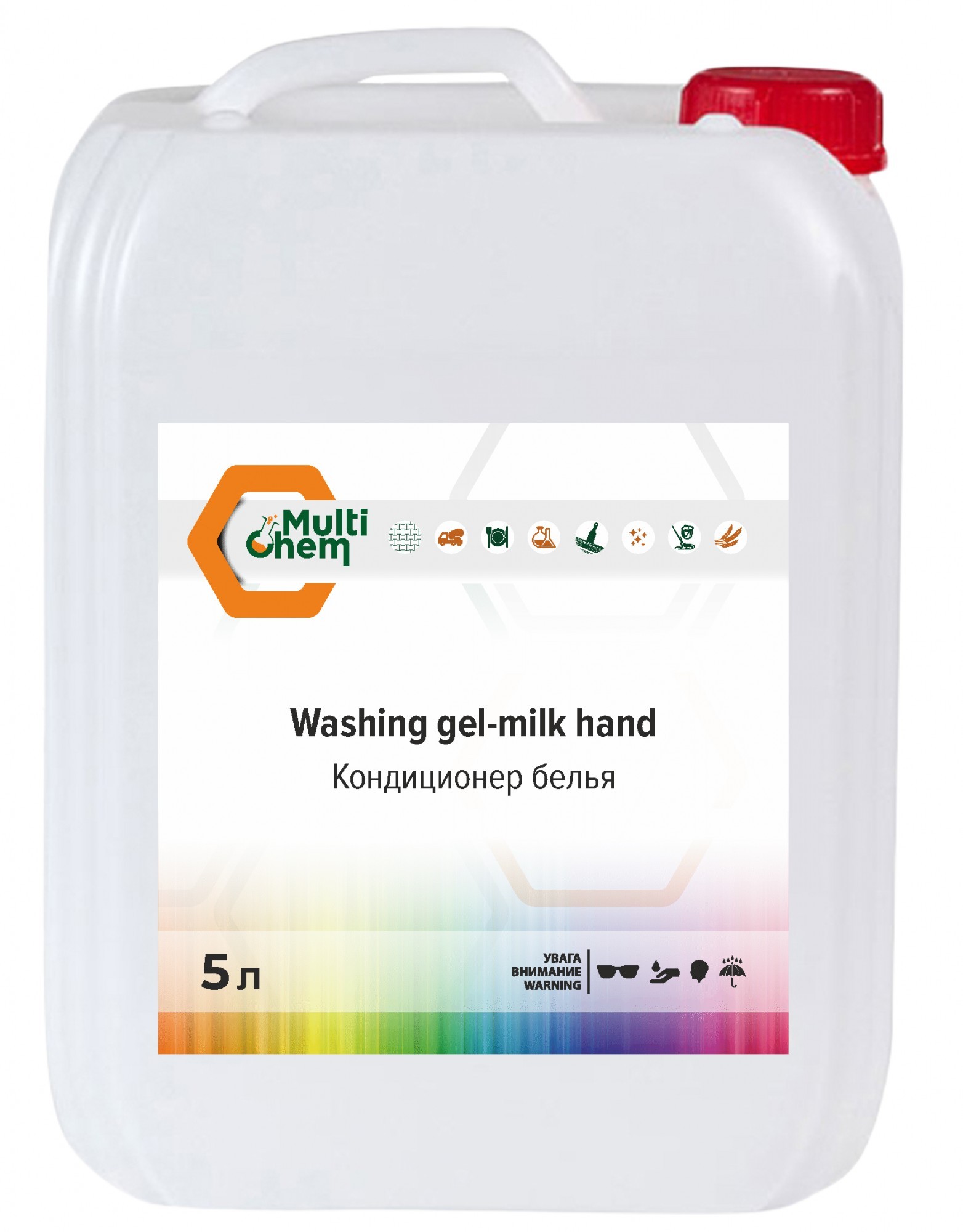

Гель-молочко для ручной стирки Washing gel-milk hand 5 л