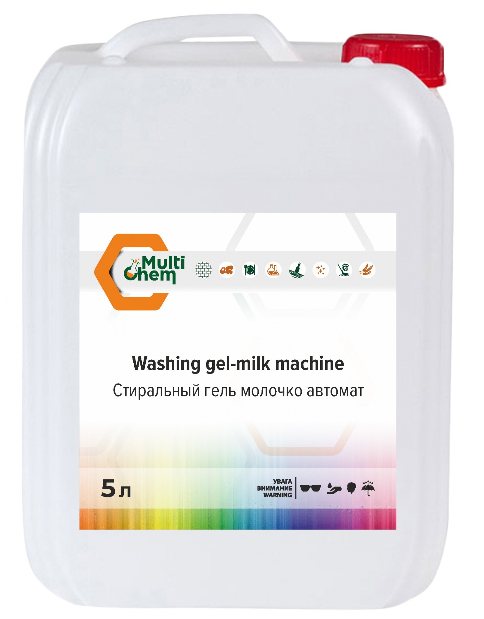 

Гель-молочко для автоматической стирки Washing gel-milk machine 5 л