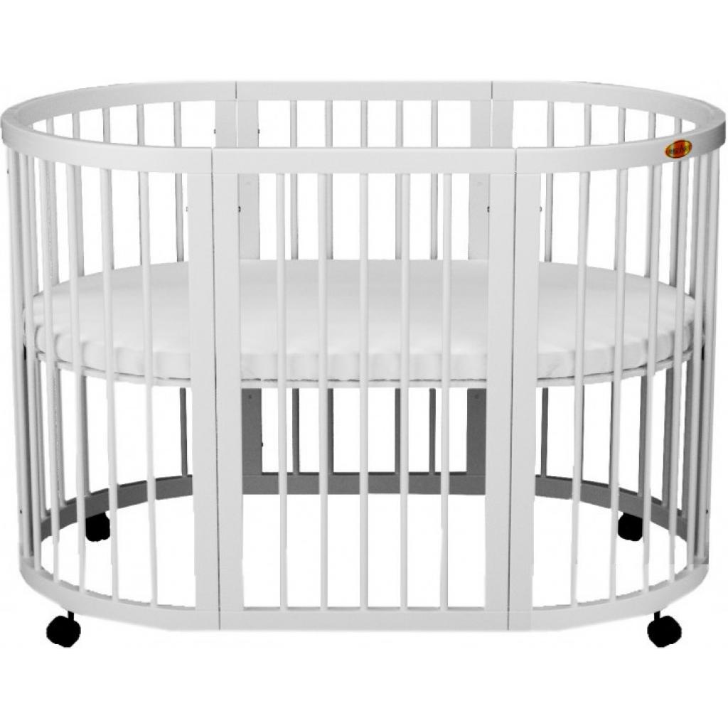 

Кроватка Ingvart SMART BED ROUND белый (1729003)