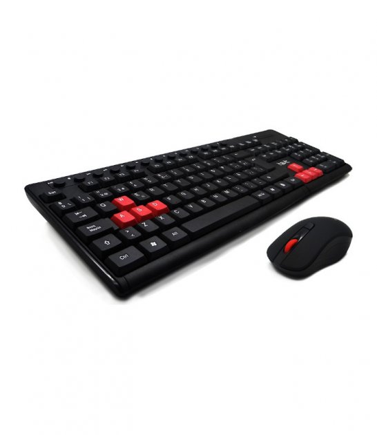 

Комплект клавиатура + мышь HAVIT HV-KB257GCM беспроводные USB Black