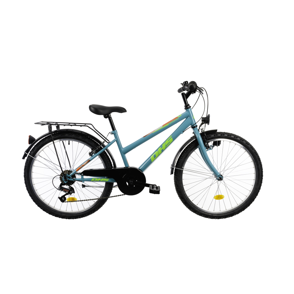 

Дитячий велосипед DHS 2414 24' - model 2021 - зелений