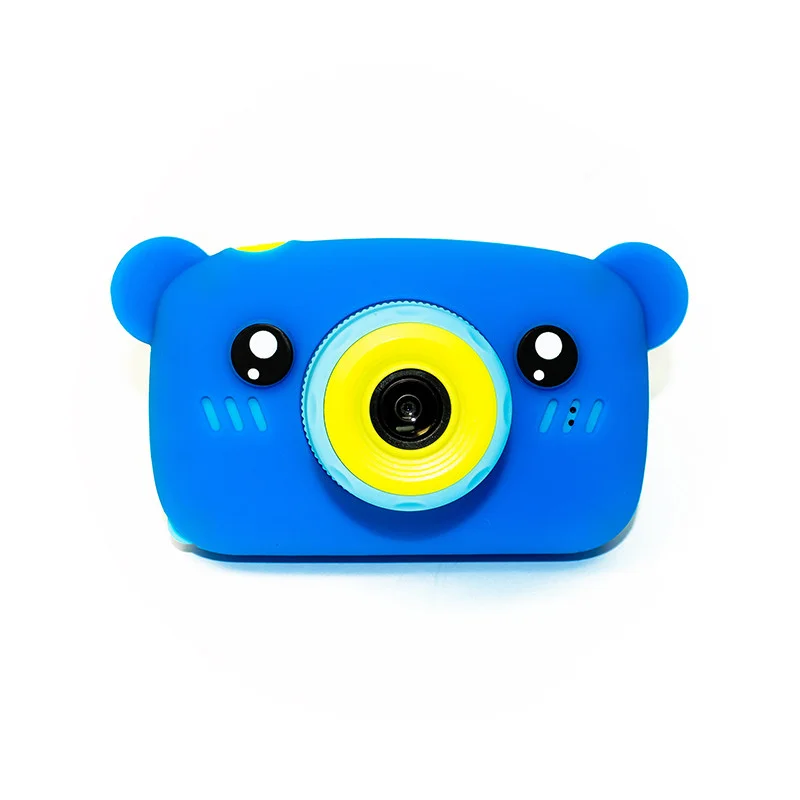 

Детский фотоаппарат Мишка Children's Fun Синий
