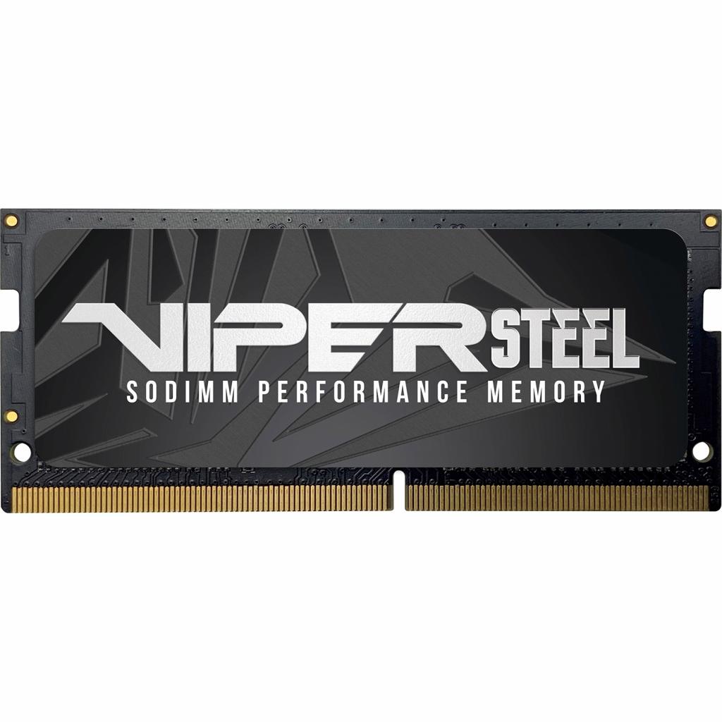 

Модуль памяти для ноутбука SoDIMM DDR4 16GB 2666 MHz Viper Steel Patriot (PVS416G266C8S)