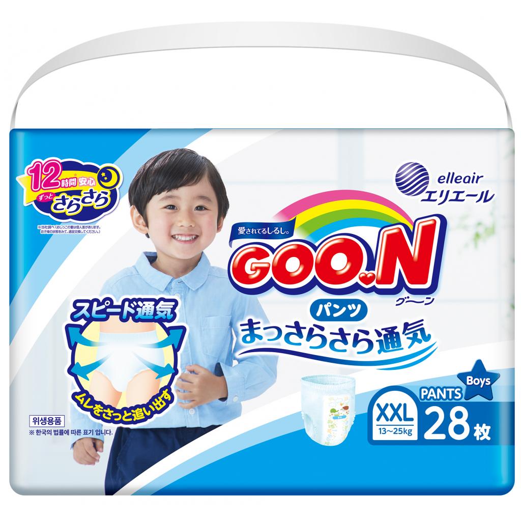 

Подгузник GOO.N XXL 13 - 25 кг для мальчиков 28 шт (843100)