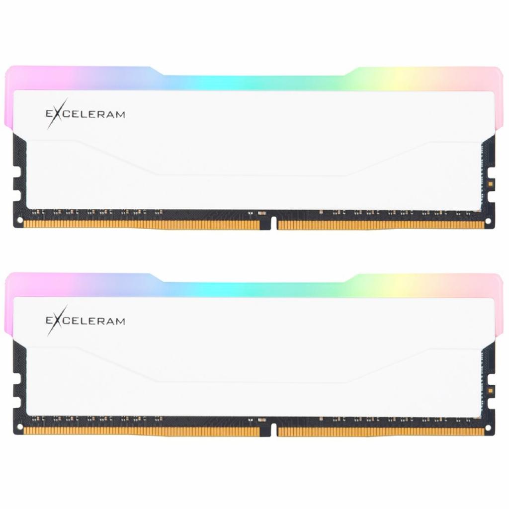 

Модуль памяти для компьютера DDR4 32GB (2x16GB) 3200 MHz RGB X2 Series White eXceleram (ERX2W432326CD)