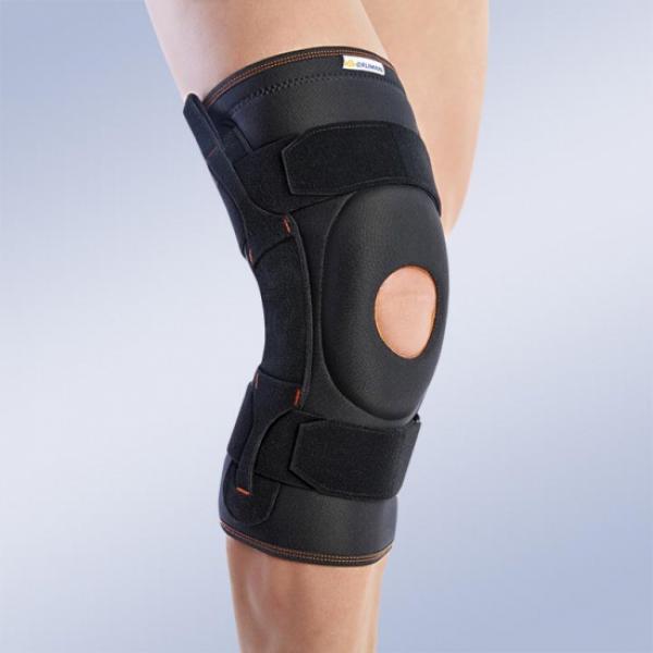 

Наколенник с боковыми вставками и полицентрическим шарниром Orliman 3-Tex L 7104