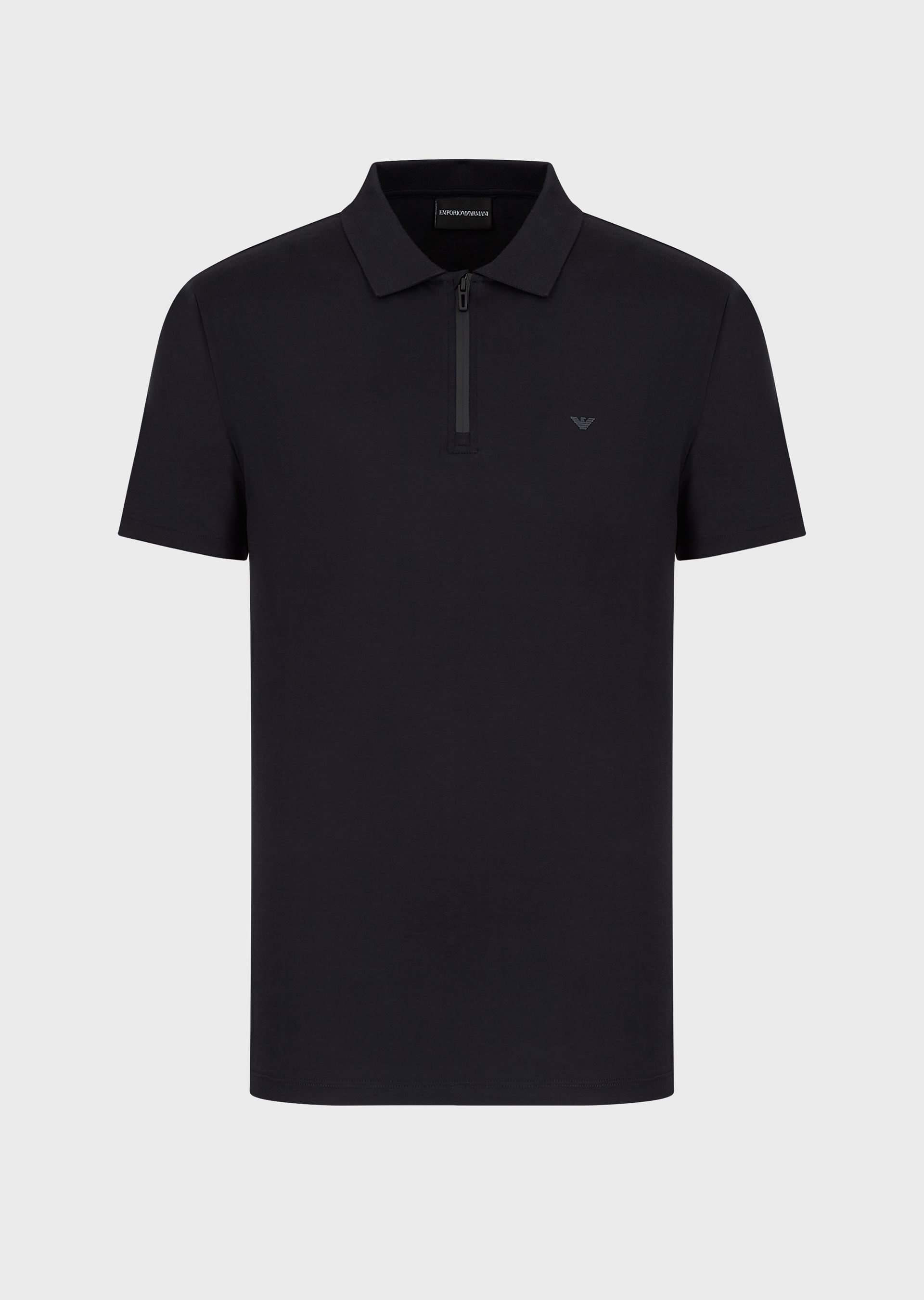 

Поло Emporio Armani M Черное 3K1FC1.1JUVZ.0920