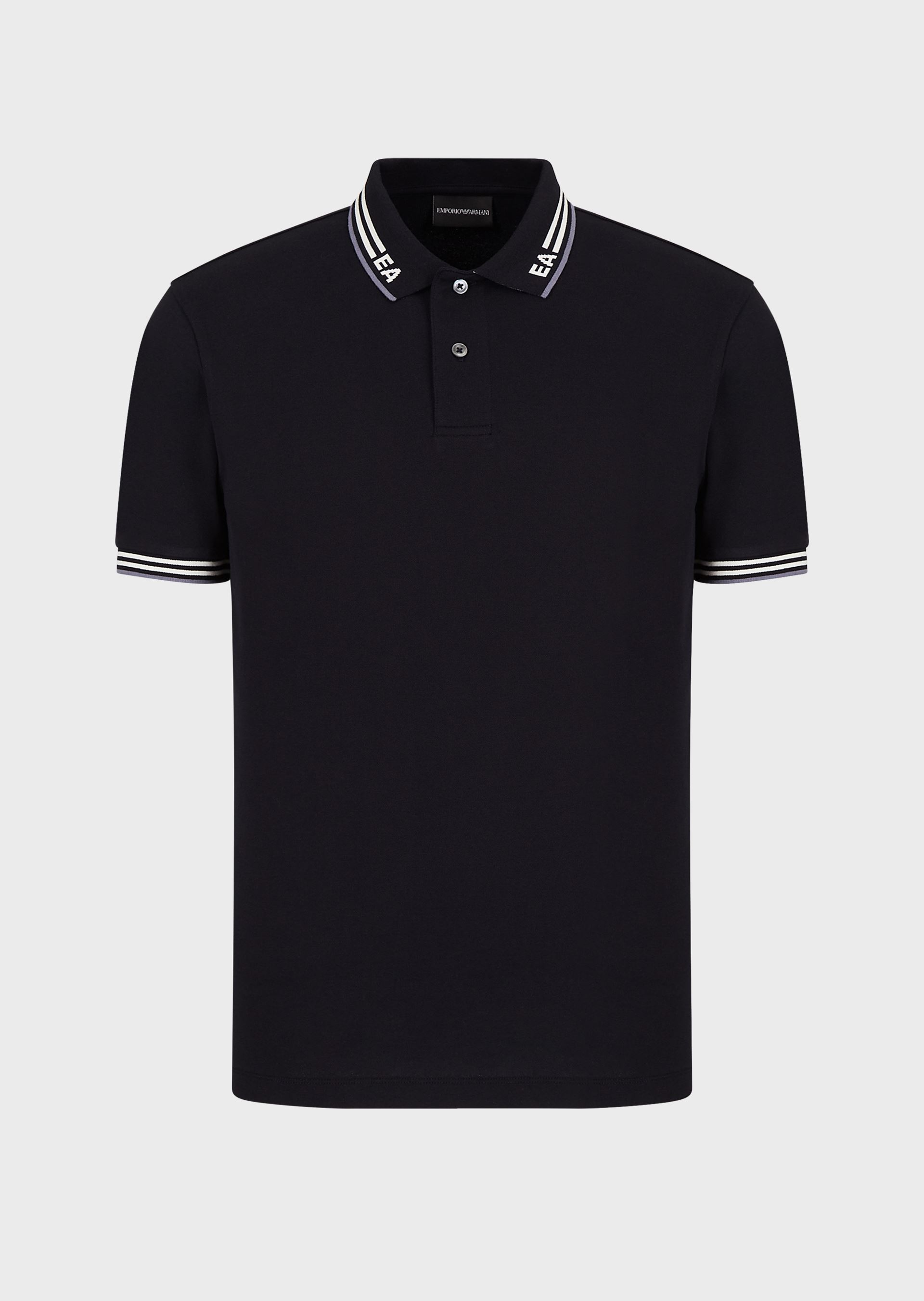 

Поло Emporio Armani XXL Черное 3K1FA4.1JPTZ