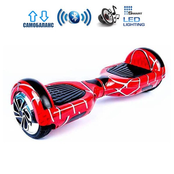 

Гироборд Smart Balance Wheel U6 Pro +Autobalance 6.5" Человек-паук
