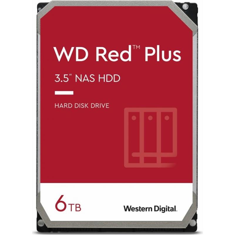 

HDD SATA 6.0TB WD Red Plus 5400rpm 128MB (WD60EFZX)