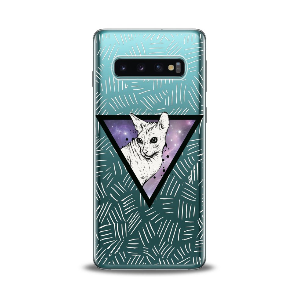 Чехол силиконовый для Samsung (Сфинкс, Вселенная) Galaxy S8 самсунг ...