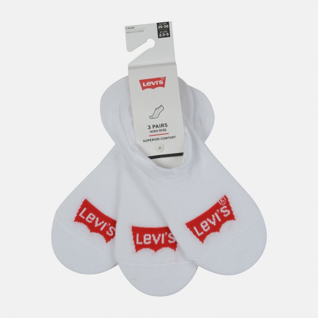 

Набор следов Levi's 100003129-002 39-42 3 пары White