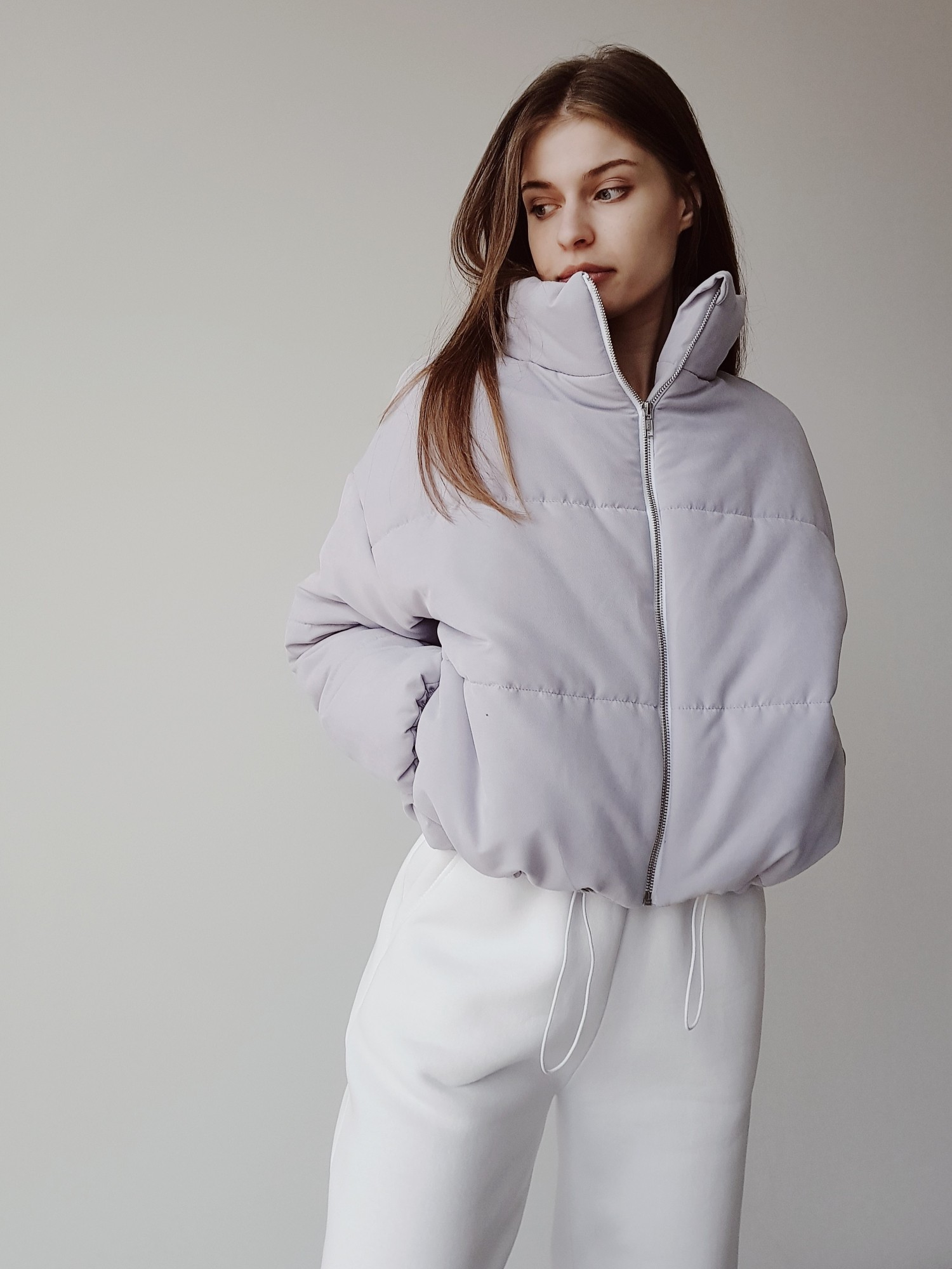 

Куртка Stlkatin 000000660 серая M cropp