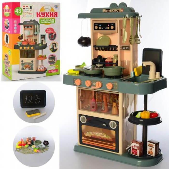 

Детская игровая кухня маленькой хозяйки Limo Toy с посудой и продуктами 889-183 Limo Toy (889-183/184)