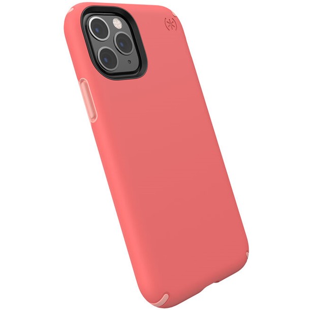 

​Антибактериальный противоударный чехол бампер Speck Presidio Pro Designed for Impact Apple Iphone 11 Pro 5.8″ Parrot Pink/Chiffon Pink