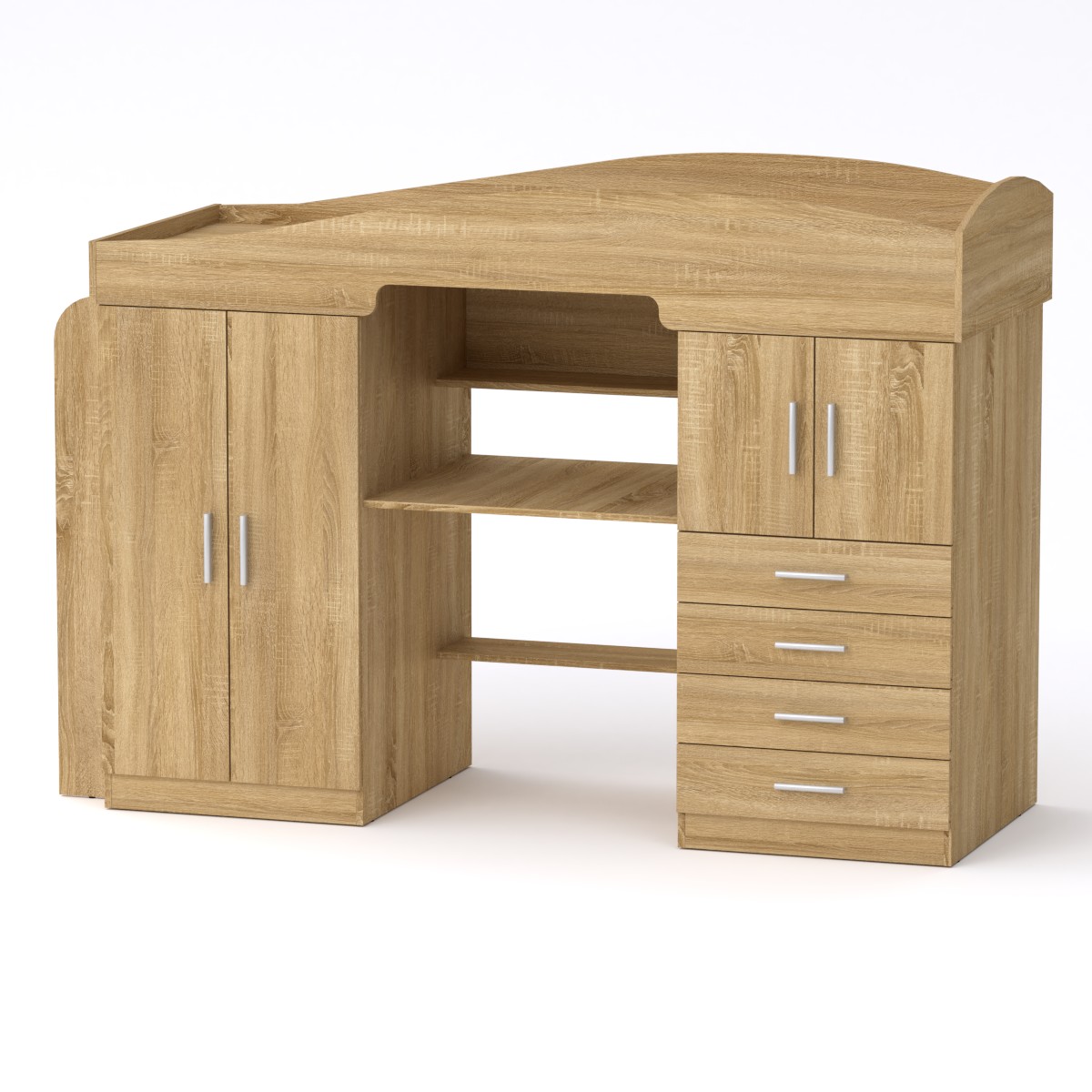 

Кровать Компанит Универсал 2 70x190 Дуб сонома