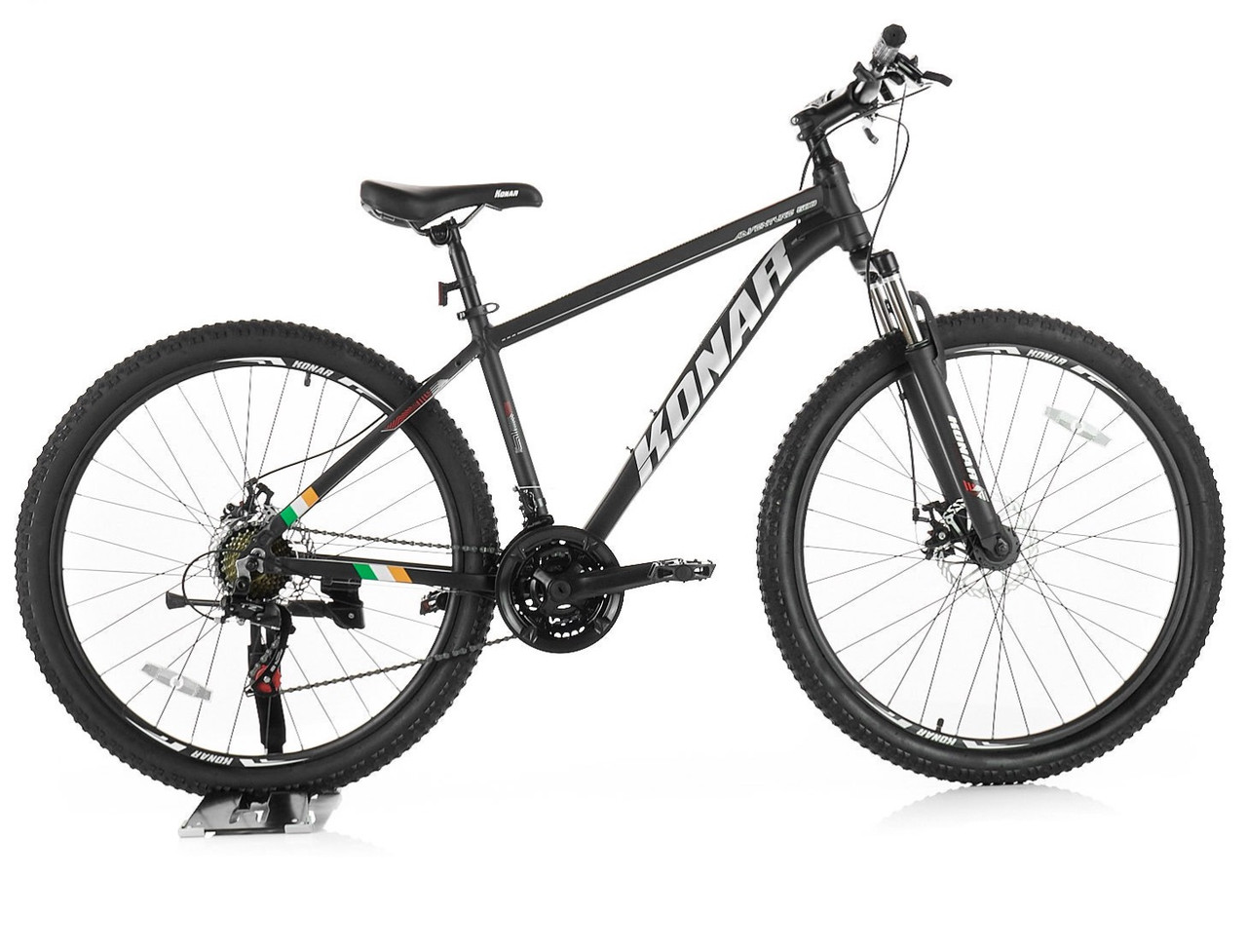 

Велосипед KONAR 27.5″17#, алюминиевая рама 17, колеса 27.5 дюймов, черно-серый