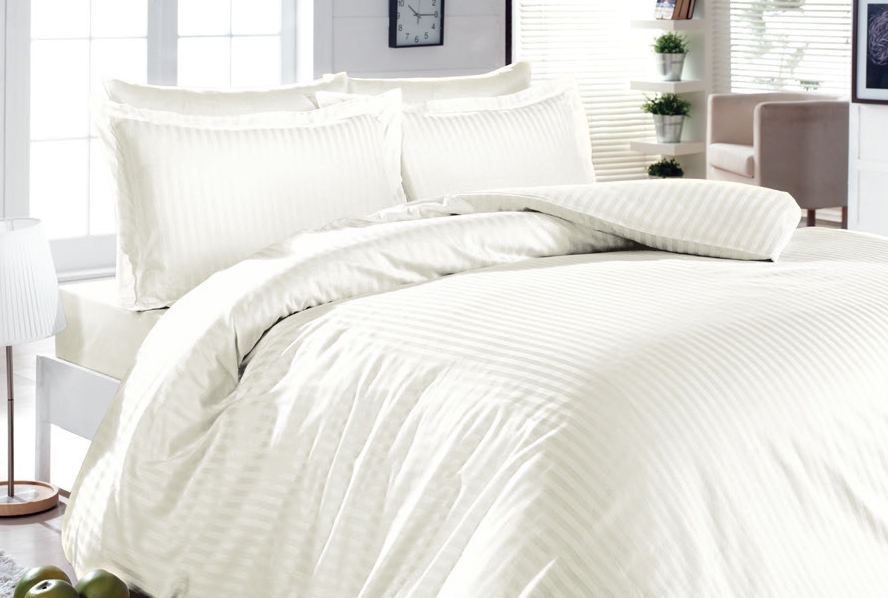 

Постільна білизна Cotton Satin 200 х 220 см Lines Beyaz First Choice k-1940-77