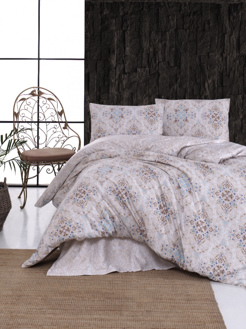 

Постельное белье Aqua Satin 200 х 220 см Risus First Choice k-31140