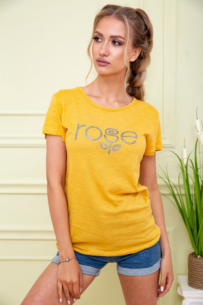 

Футболка AGER M Горчичный 119R151