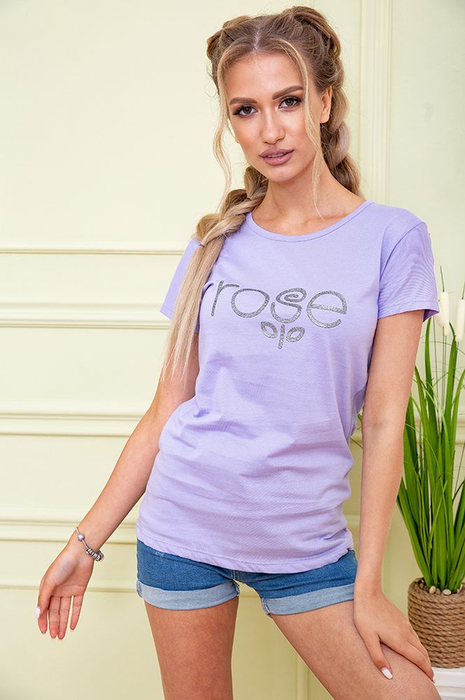 

Футболка AGER S Сиреневый 119R151