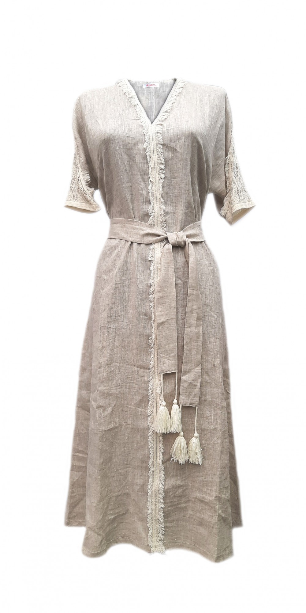 

Платье Gannusya Виттория L- XL лен S21194