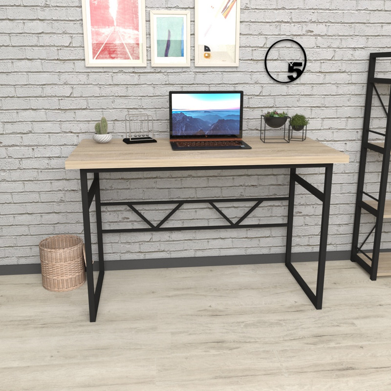 

Компьютерный стол LoftMLT S111 75x120x60 ЛДСП Дуб Сонома 32мм