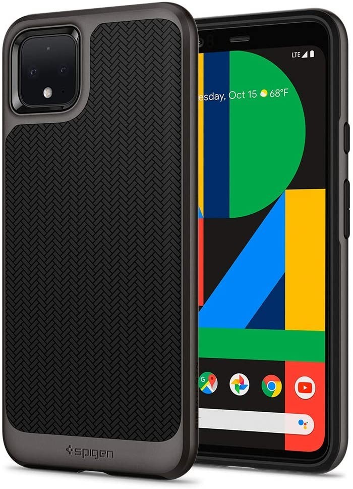 

Противоударный защитный чехол бампер SPIGEN для Google Pixel 4XL - Neo Hybrid Темно-серый - F25CS27552