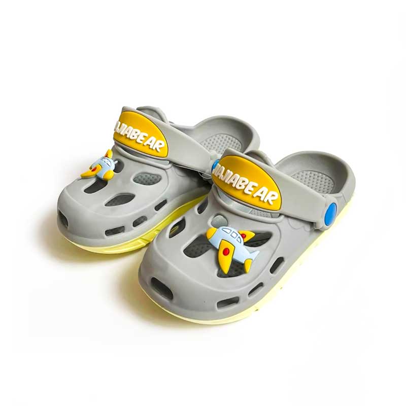 

Сабо ТМ Slipper 22 для мальчика серые 15,5 см (арт.353022)