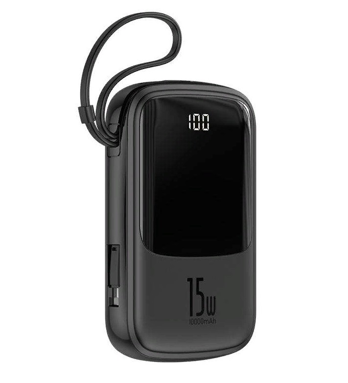

Powerbank Baseus Fast Charge 3A 10000mAh для iPhone/iPad/Android черный