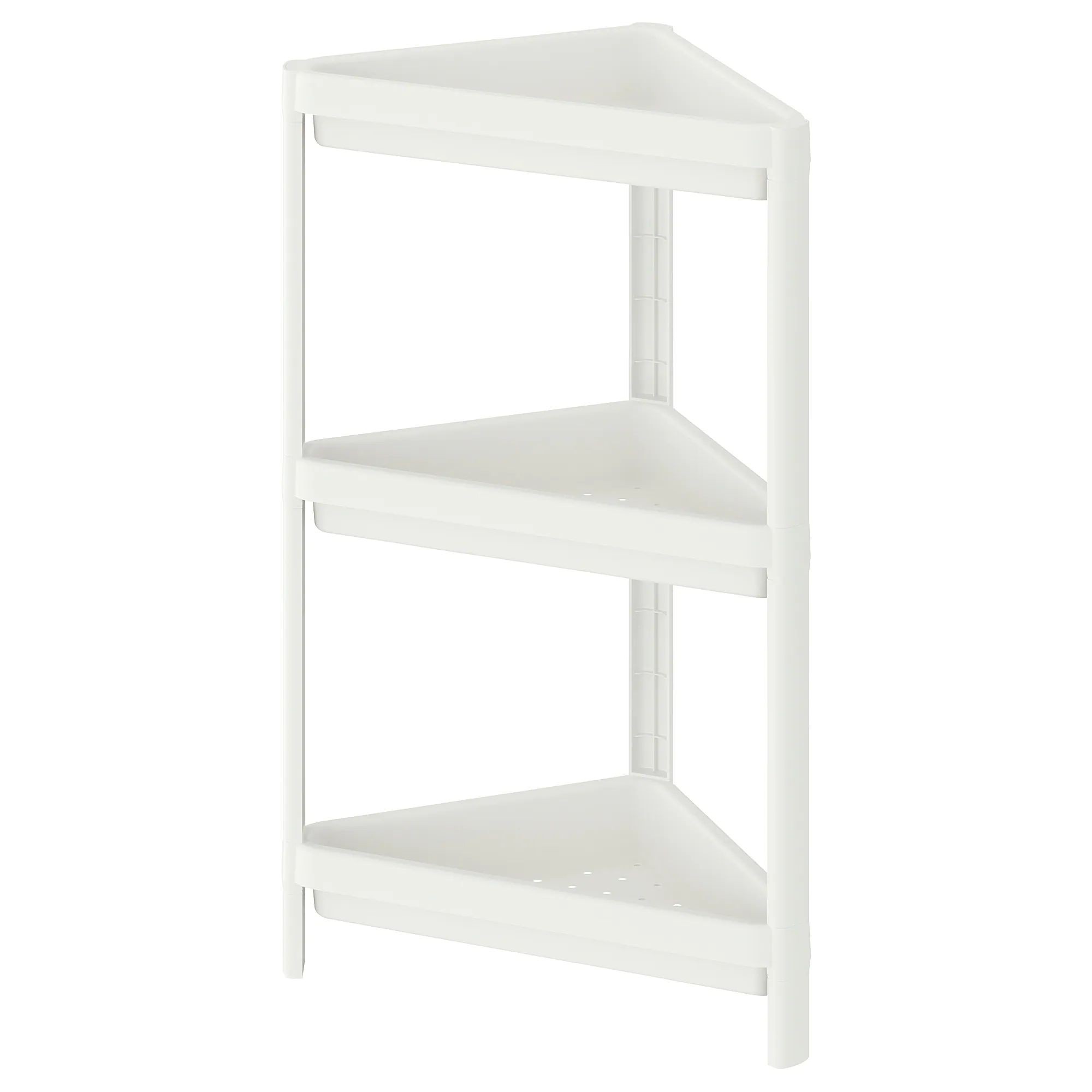

Угловой стеллаж. IKEA VESKEN белый. 704.710.92
