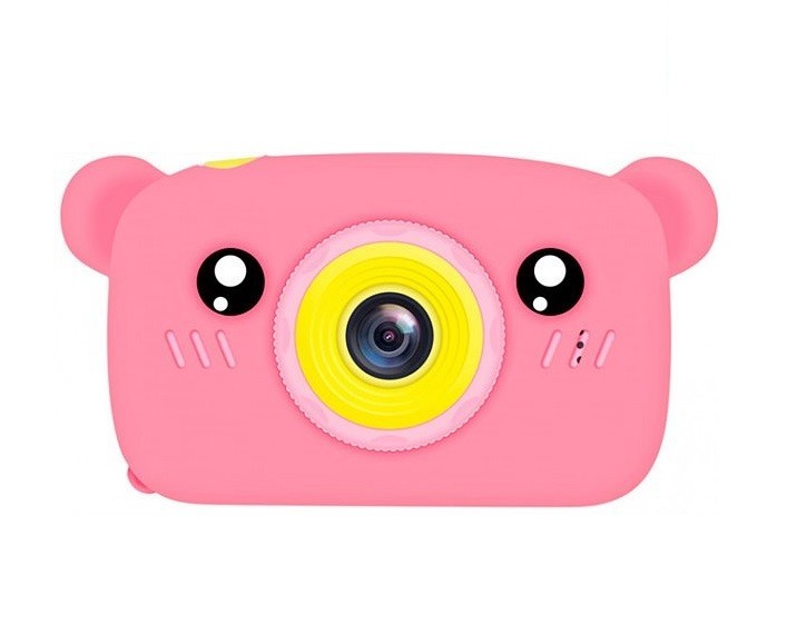 

Детская фотокамера Baby Photo Camera Bear с автофокусом Pink