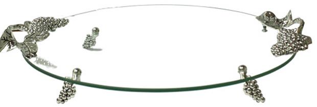 

Блюдо Grapes овальное декоративное с ручками 44х30х9см Samp;T ST-37248