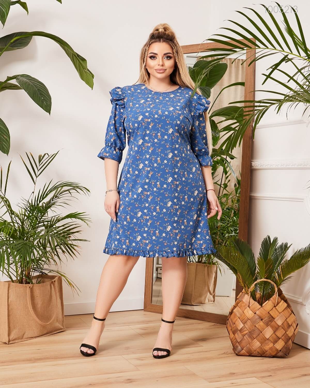 

Платье PEONY Портофино 52-54 индиго