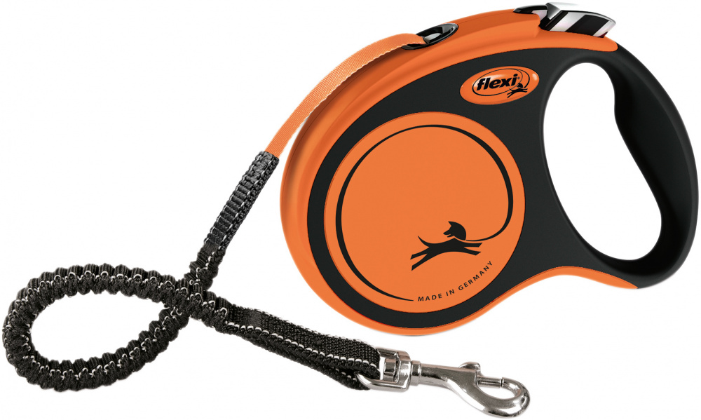 

Поводок рулетка Flexi XTREME S 5м до 20кг светящийся оранжевый (TX-21417)