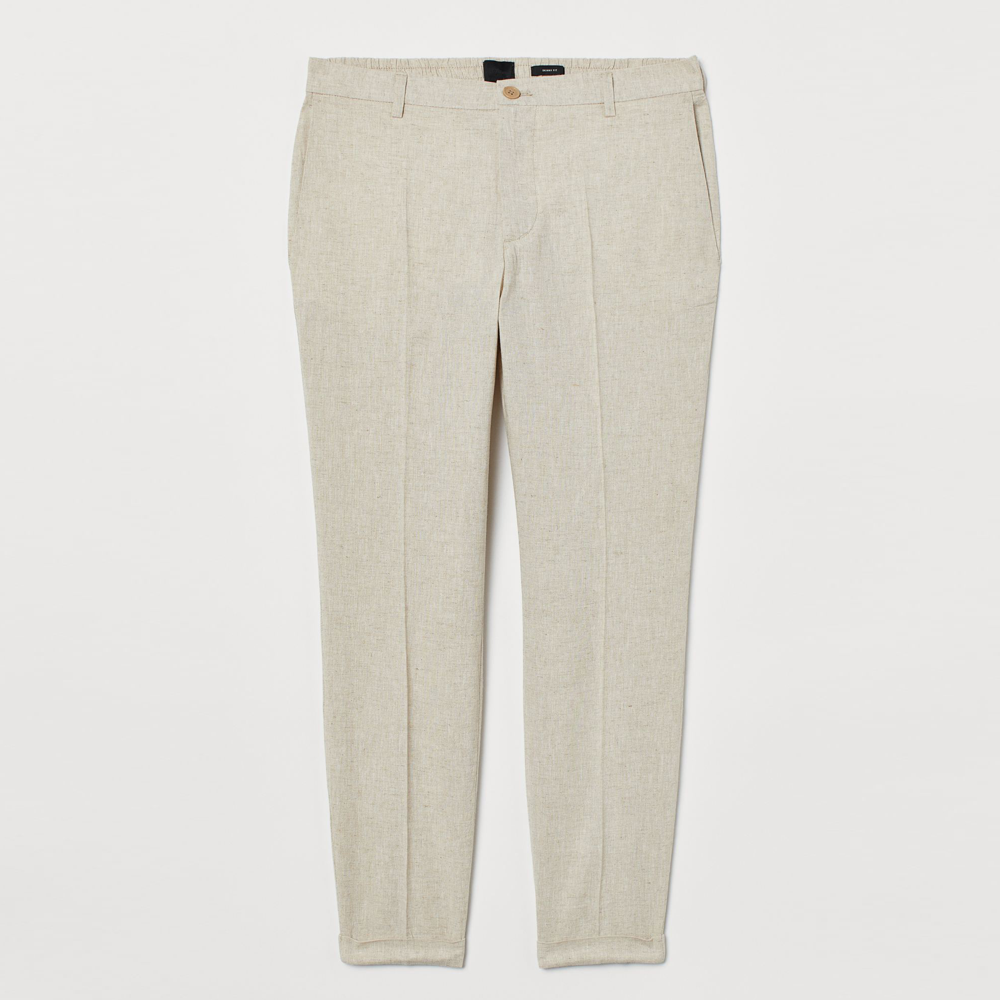 

Брюки H&M 2705-8355421  Светло-бежевые, Брюки H&M 2705-8355421 33 Светло-бежевые