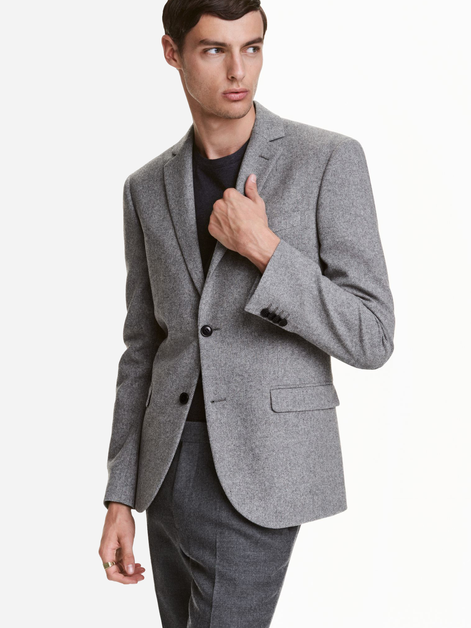

Пиджак H&M 3005-3844224 62 Серый