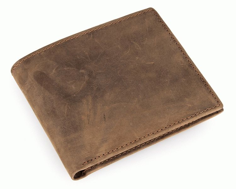 

Мужской кожаный кошелек Buffalo Bags 11,5х9,5 см Коричневый 000153294