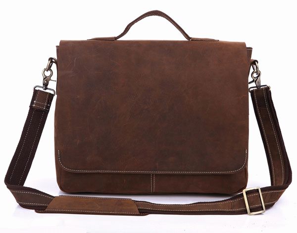 

Мужская кожаная сумка Buffalo Bags 38х11,5х30,5 см Коричневый 000153334